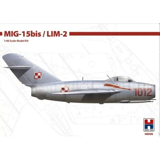 MIG-15bis / LIM-2, 1/48 - Hobby 2000 48008