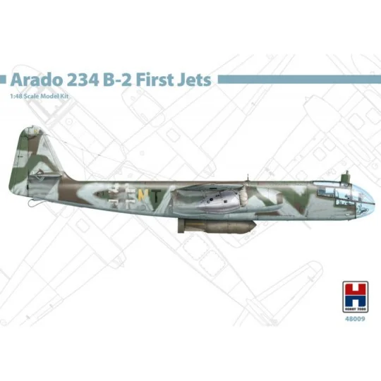 Arado 234 B-2 First Jets, 1/48 - Hobby 2000 48009 Arado 234 B-2 First Jets, 1/48 - Hobby 2000 48009