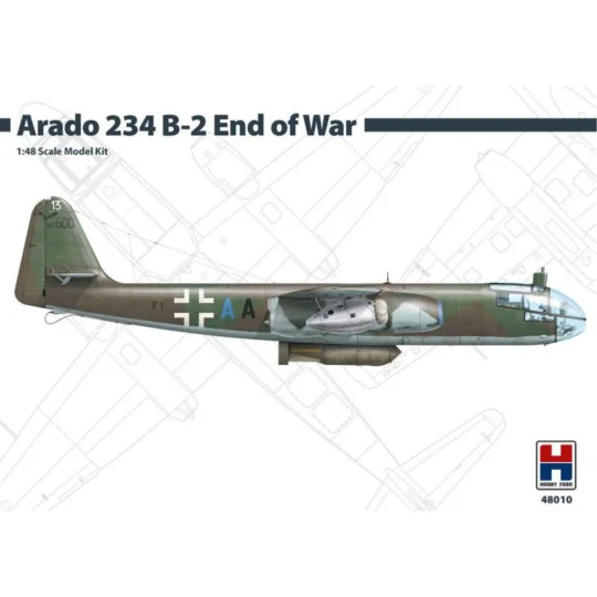 Arado 234 B-2 End of War, 1/48 - Hobby 2000 48010 Arado 234 B-2 End of War, 1/48 - Hobby 2000 48010