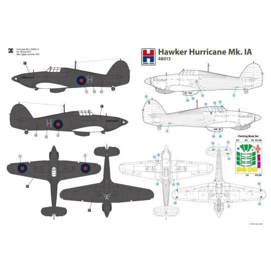 Hawker Hurricane Mk.IA - Hobby 2000 48013