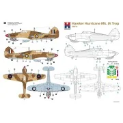 Hawker Hurricane Mk.IA Trop, 1/48 - Hobby 2000 48014 Hawker Hurricane Mk.IA Trop, 1/48 - Hobby 2000 48014