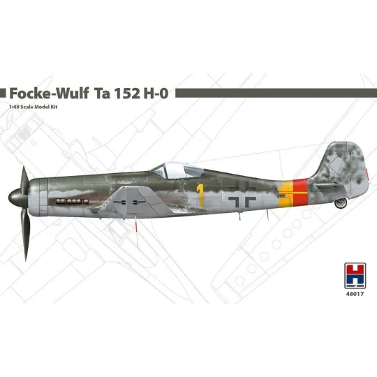 Focke-Wulf Ta 152 H-0, 1/48 - Hobby 2000 48017 Focke-Wulf Ta 152 H-0, 1/48 - Hobby 2000 48017