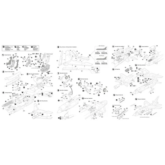 F-8E Crusader "MIG Killers, 1/48 - Hobby 2000 48020