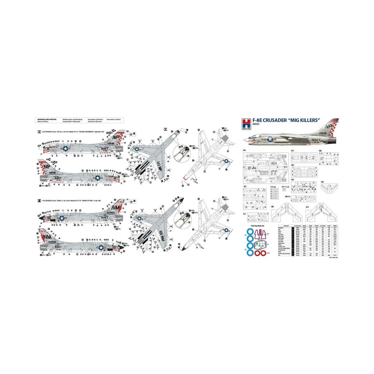 F-8E Crusader "MIG Killers - Hobby 2000 48020