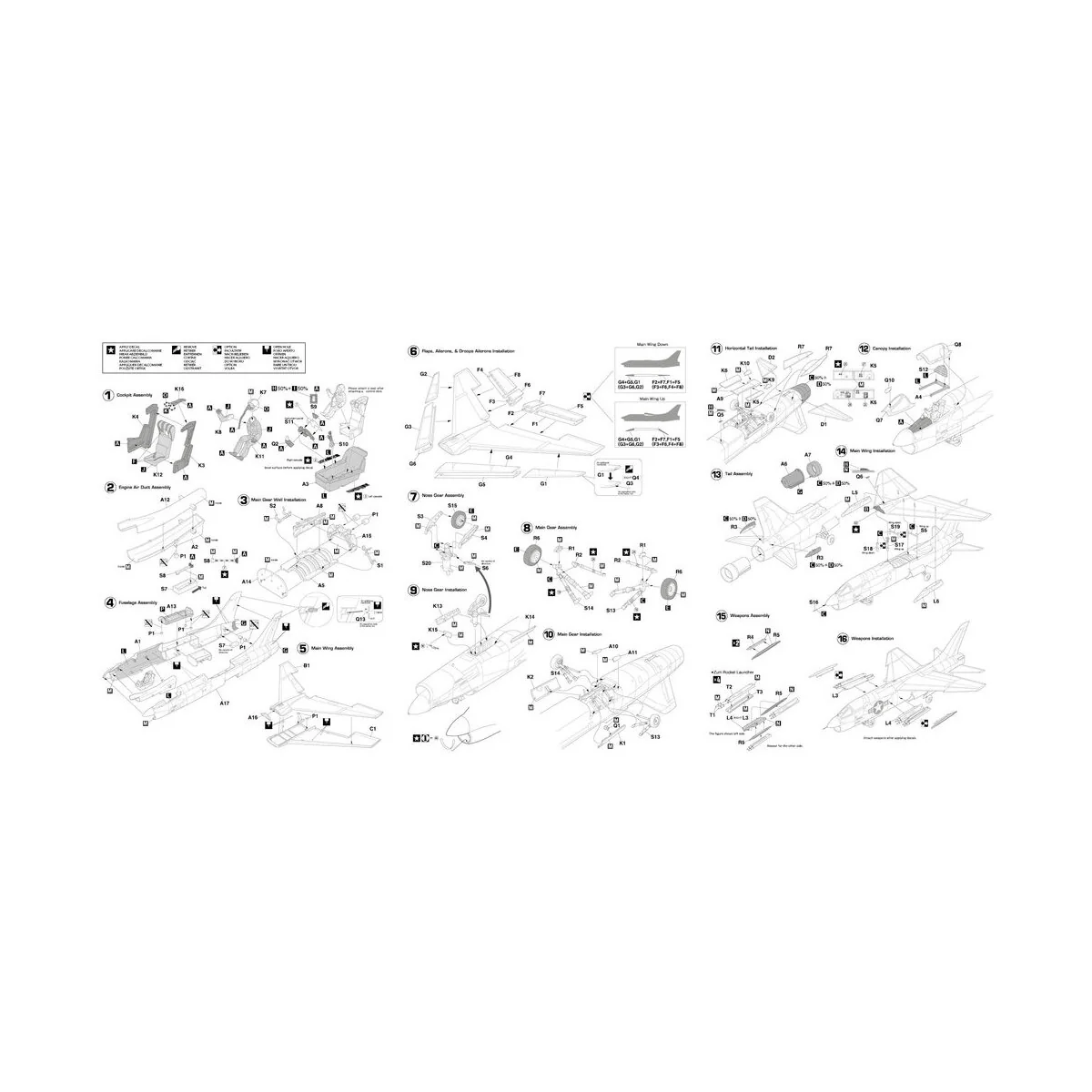 F-8E Crusader "Marines, 1/48 - Hobby 2000 48021