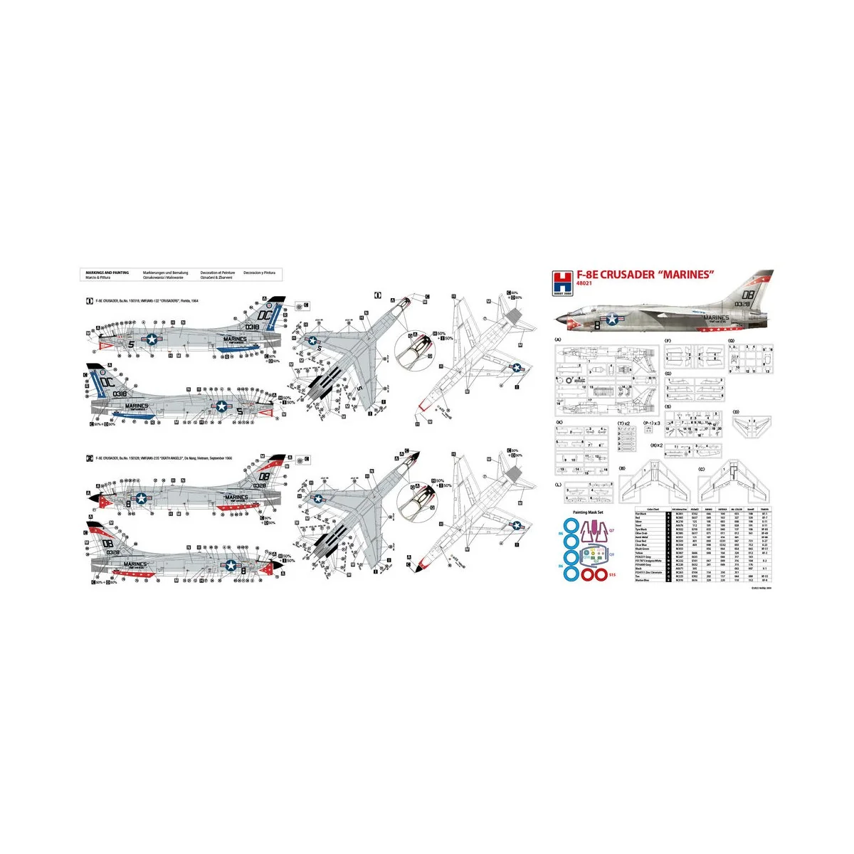 F-8E Crusader "Marines - Hobby 2000 48021