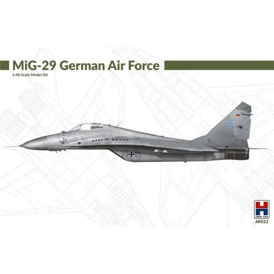 MiG-29 German Air Force, 1/48 - Hobby 2000 48022