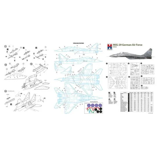 MiG-29 German Air Force, 1/48 - Hobby 2000 48022