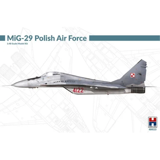 MiG-29 Polish Air Force, 1/48 - Hobby 2000 48023 MiG-29 Polish Air Force, 1/48 - Hobby 2000 48023