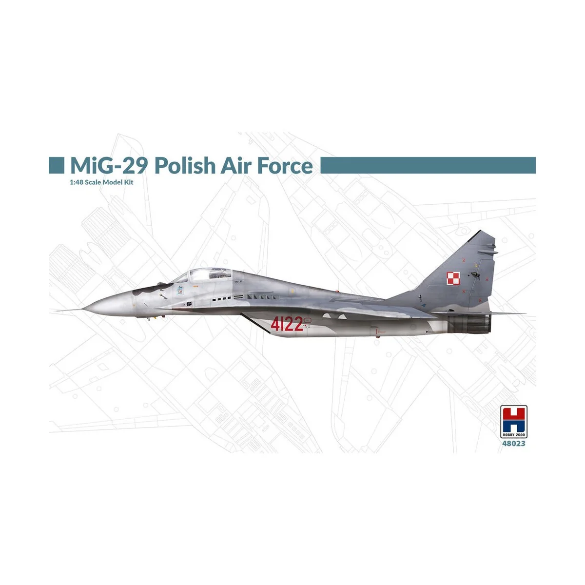 MiG-29 Polish Air Force, 1/48 - Hobby 2000 48023 MiG-29 Polish Air Force, 1/48 - Hobby 2000 48023