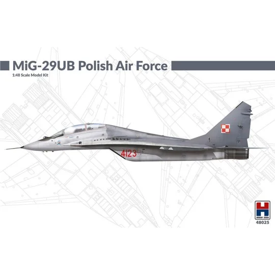 MiG-29UB Polish Air Force, 1/48 - Hobby 2000 48025