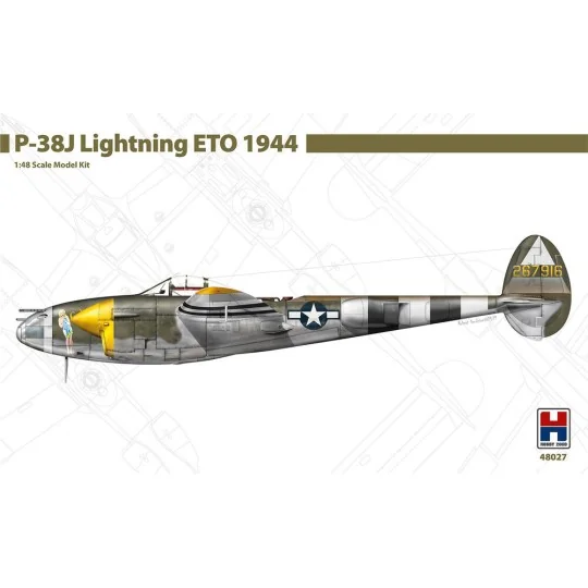 P-38J Lightning ETO 1944 - Hobby 2000 48027