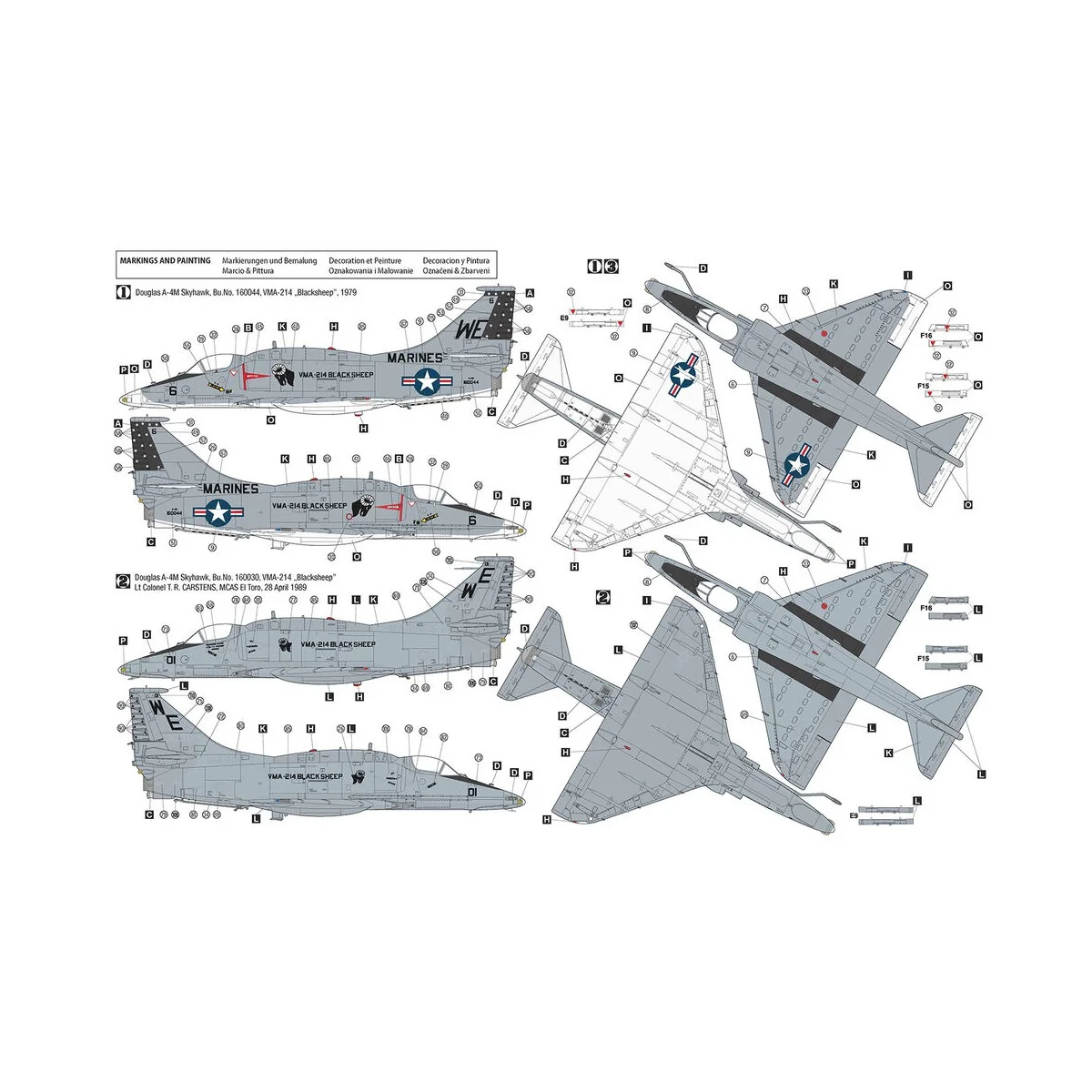 Douglas A-4M Skyhawk - Hobby 2000 48036