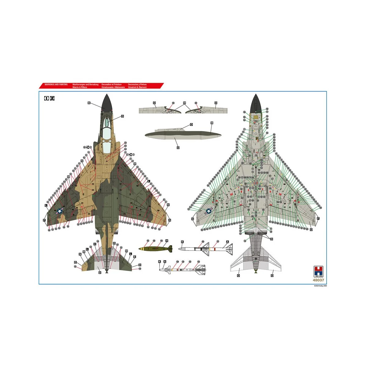 Vietnam Aces vol.1, 1/48 - Hobby 2000 48037