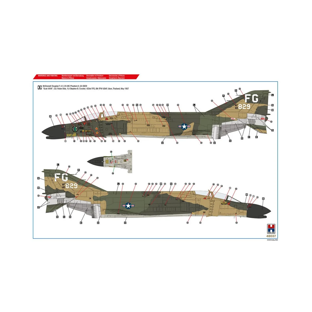 Vietnam Aces vol.1, 1/48 - Hobby 2000 48037