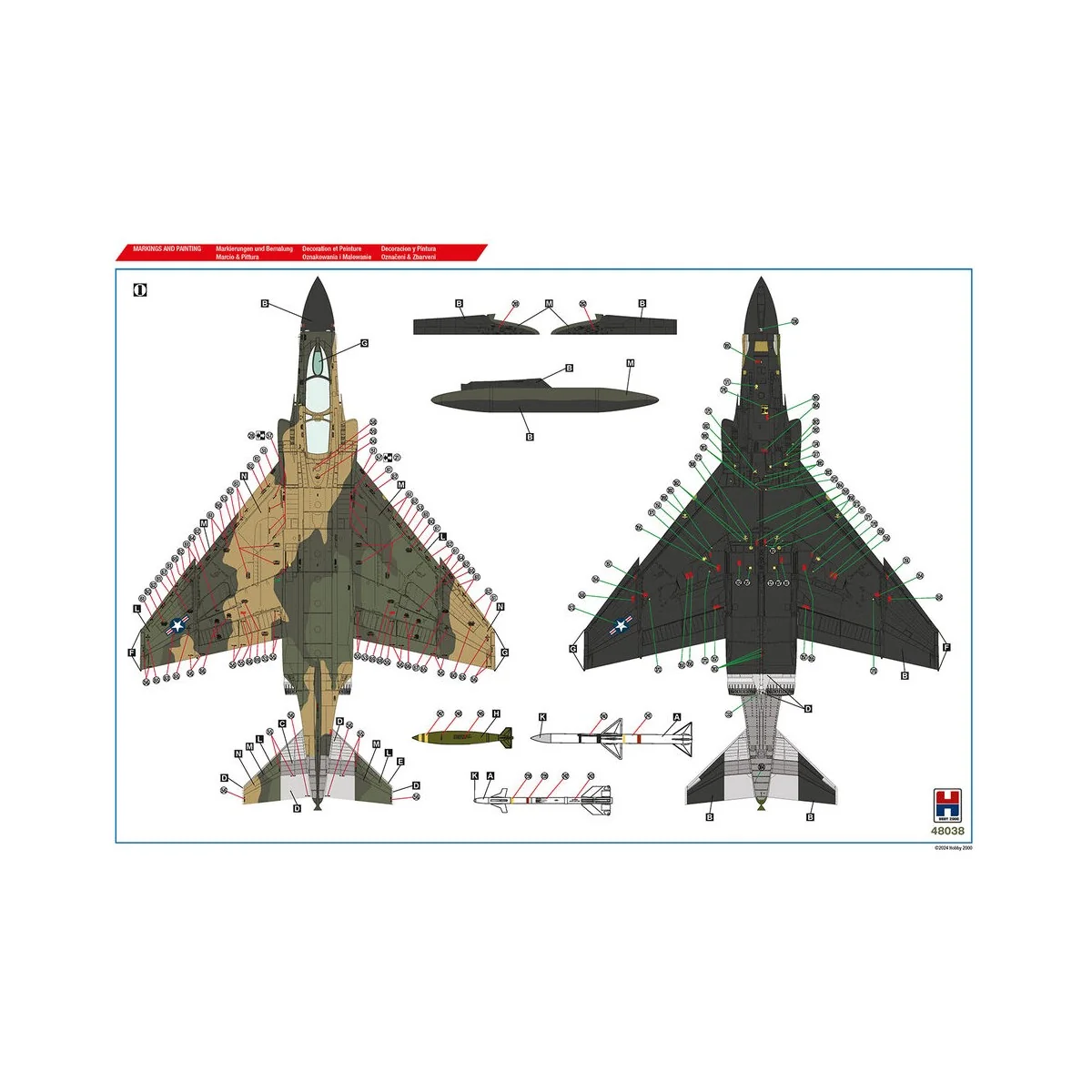 Vietnam Aces vol.2, 1/48 - Hobby 2000 48038