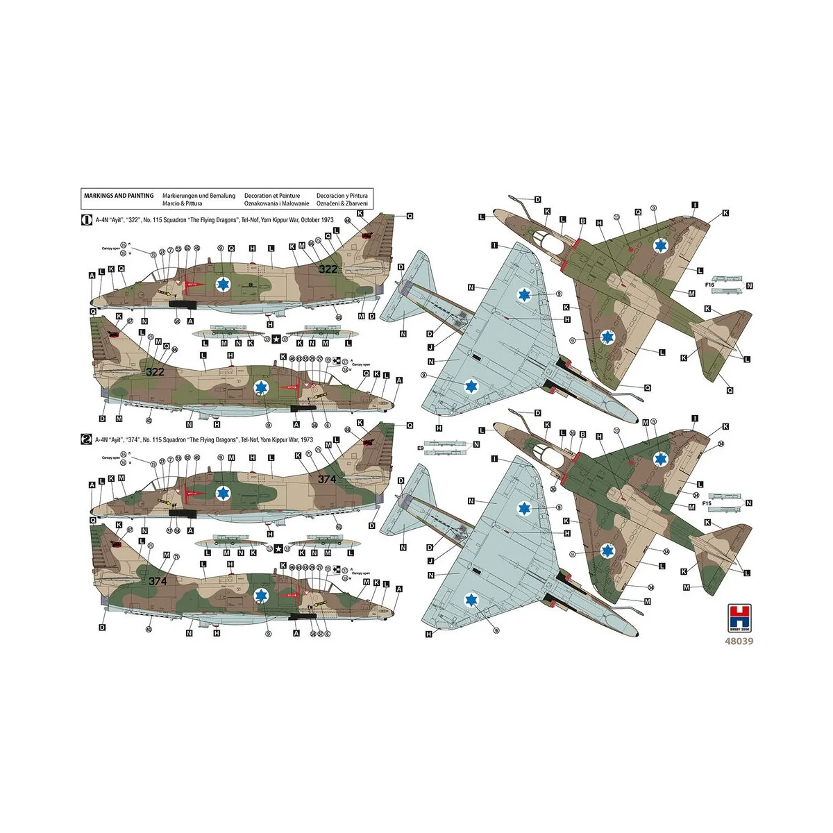 Douglas A-4N Skyhawk AYIT Early - Hobby 2000 H2K48039