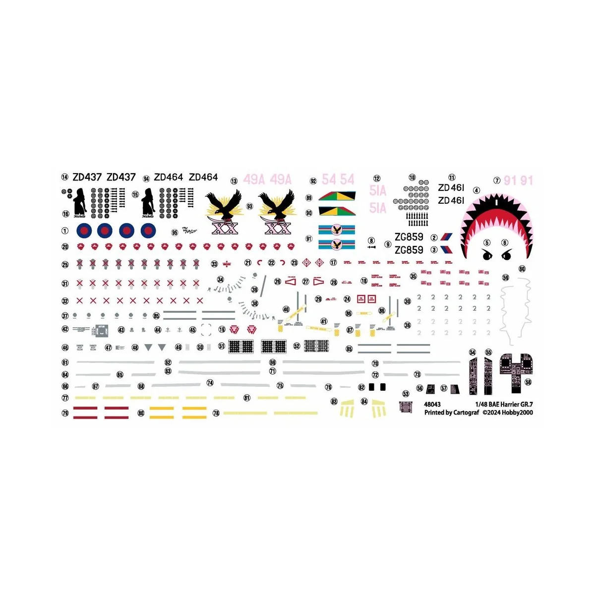 Harrier GR.7 - Hobby 2000 48043