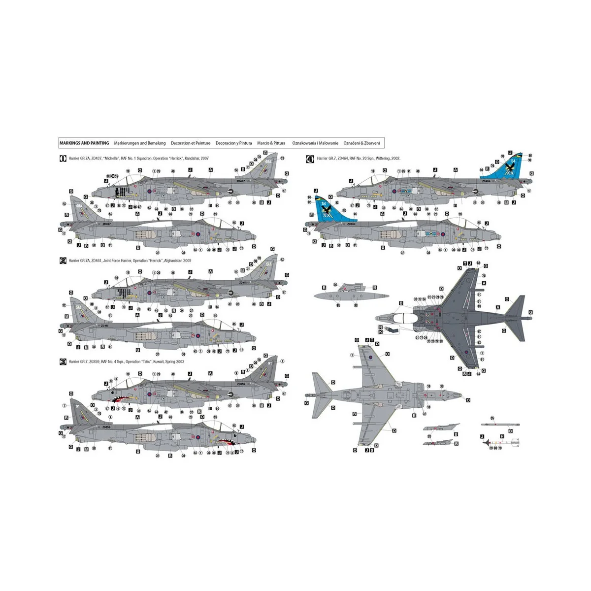 Harrier GR.7 - Hobby 2000 48043