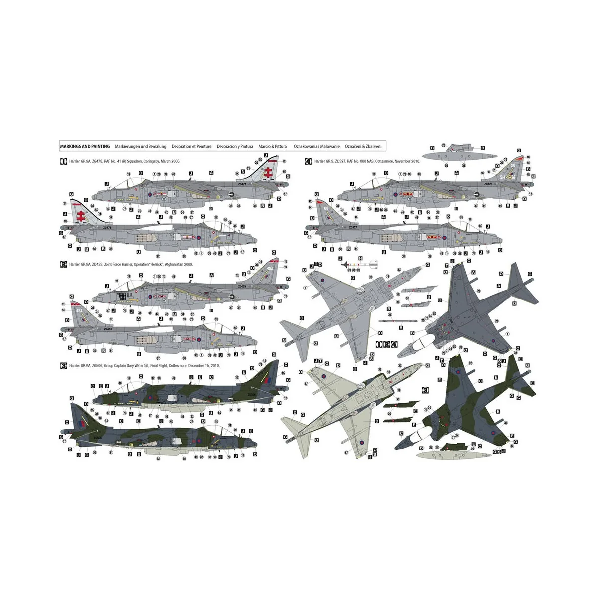 Harrier GR.9 - Hobby 2000 48044