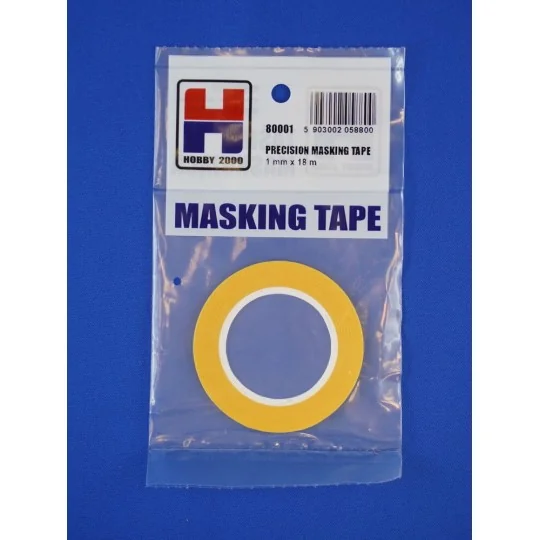 Precision Masking Tape 1 mm x 18 m - Hobby 2000 80001