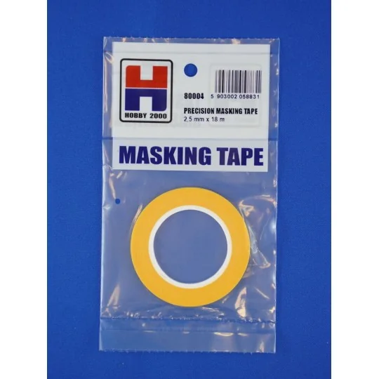 Precision Masking Tape 2, 5 mm x 18 m - Hobby 2000 80004