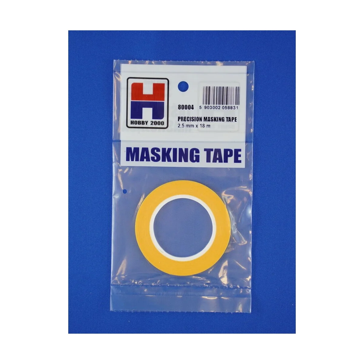 Precision Masking Tape 2, 5 mm x 18 m - Hobby 2000 80004