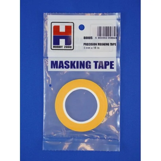 Precision Masking Tape 3 mm x 18 m - Hobby 2000 80005