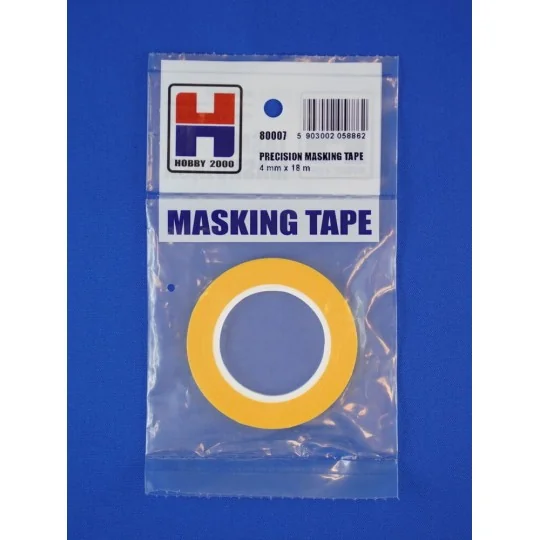 Precision Masking Tape 4 mm x 18 m - Hobby 2000 80007