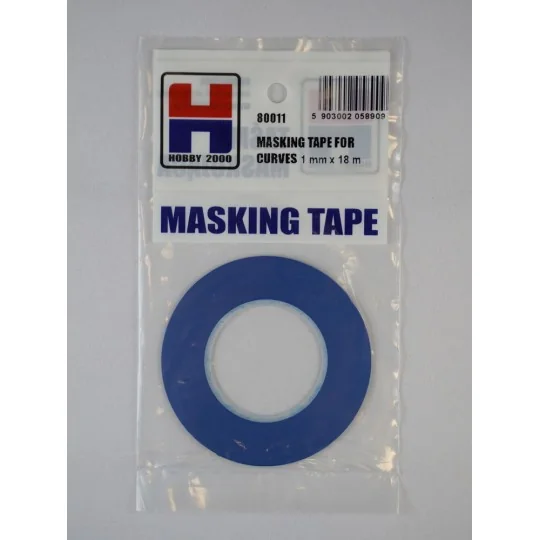 Masking Tape For Curves 1 mm x 18 m - Hobby 2000 80011