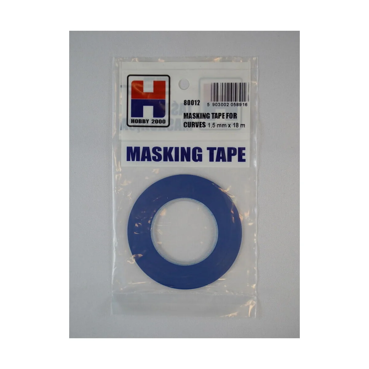 Masking Tape For Curves 1,5 mm x 18 m - Hobby 2000 80012