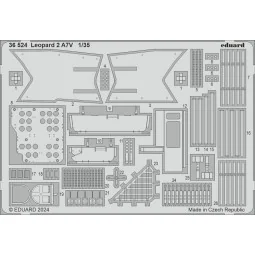 Leopard 2 A7V TAMIYA, 1/35 - Eduard Accessories 36524