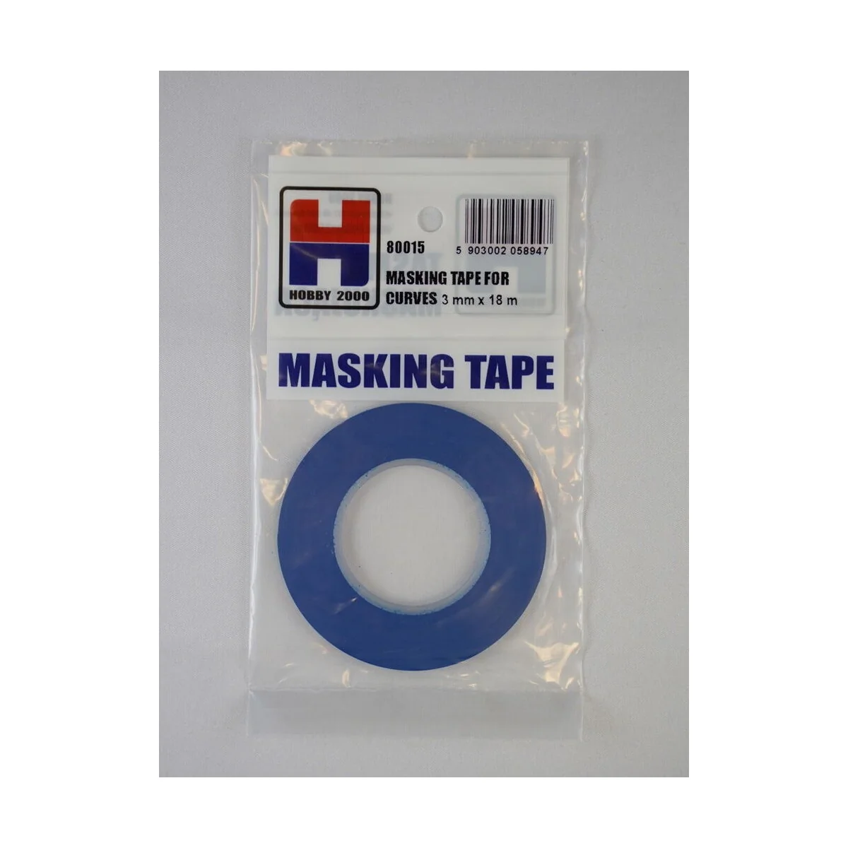 Masking Tape For Curves 3 mm x 18 m - Hobby 2000 80015