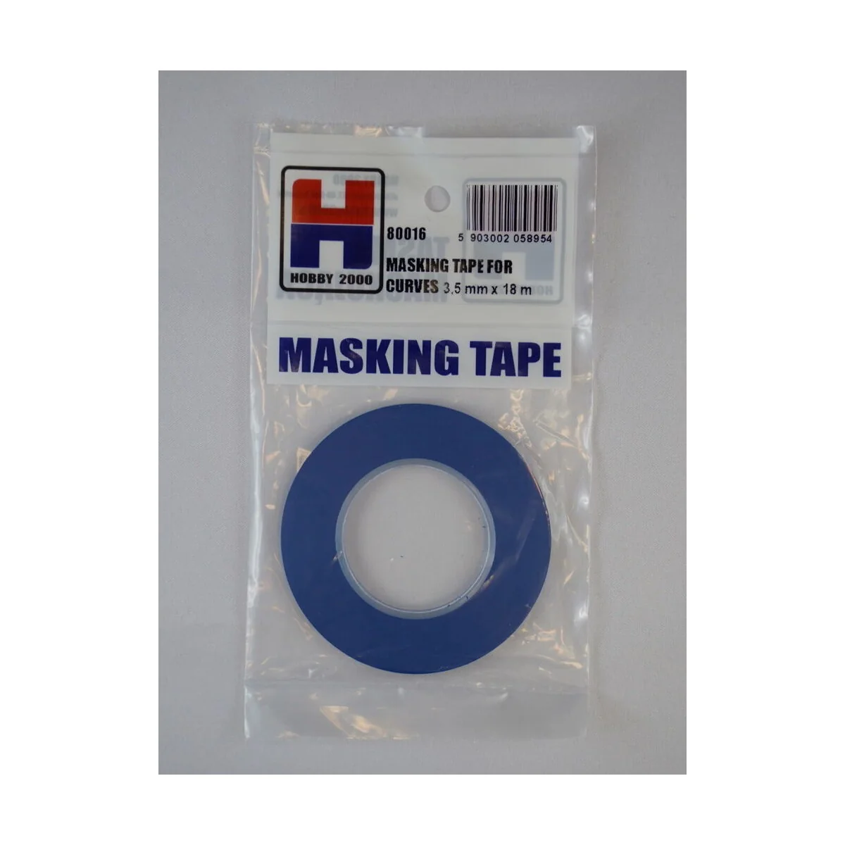 Masking Tape For Curves 3,5 mm x 18 m - Hobby 2000 80016