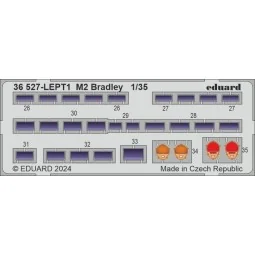 M2 Bradley MAGIC FACTORY, 1/35 - Eduard Accessories 36527