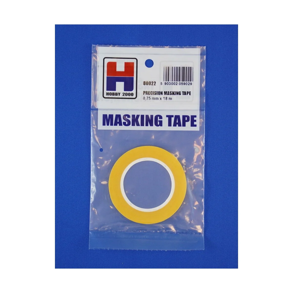 Precision Masking Tape 0,75 mm x 18 m - Hobby 2000 80022