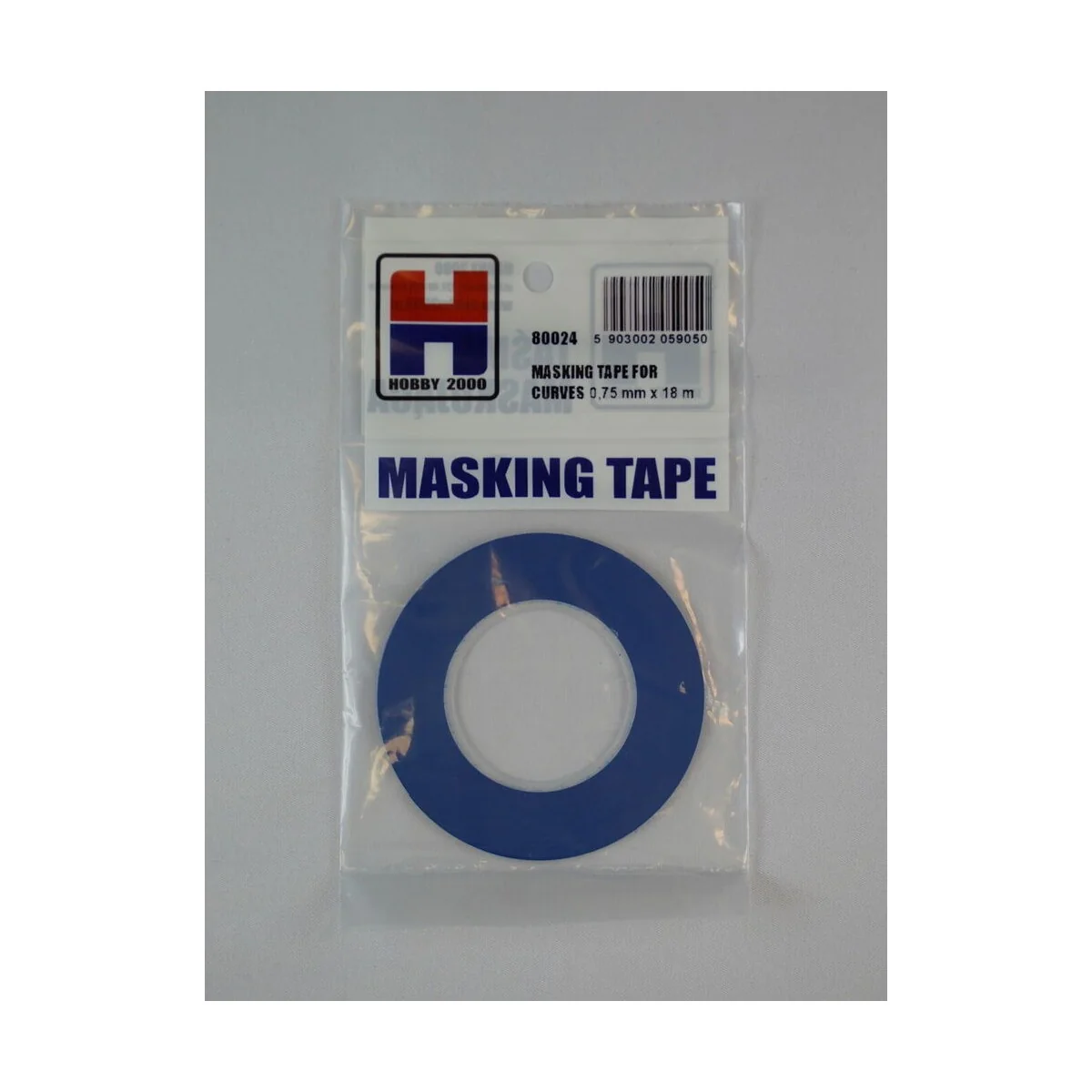 Masking Tape For Curves 0, 75 mm x 18 m - Hobby 2000 80024