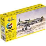 STARTER KIT Messerschmitt Bf 109 K-4 - Heller 56229