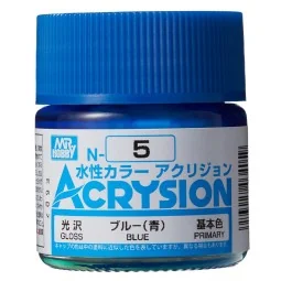 Mr Hobby -Gunze Acrysion (10 ml) Blue - Mr Hobby - Gunze N-005