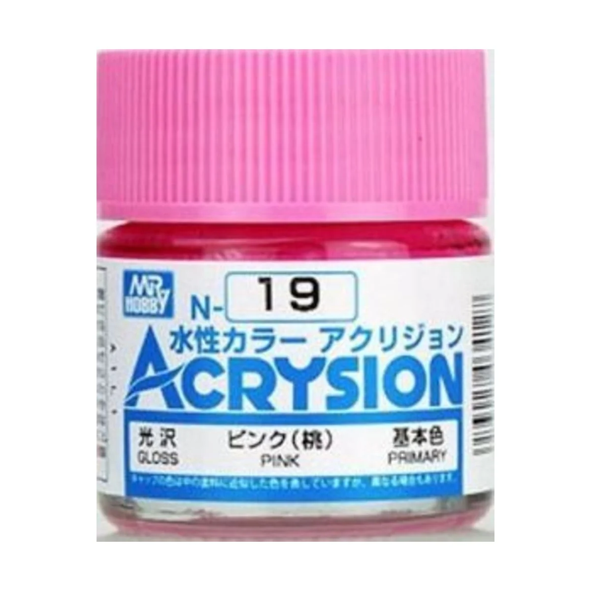 Mr Hobby -Gunze Acrysion (10 ml) Pink - Mr Hobby - Gunze N-019