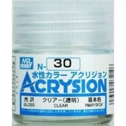 Mr Hobby -Gunze Acrysion (10 ml) Clear - Mr Hobby - Gunze N-030
