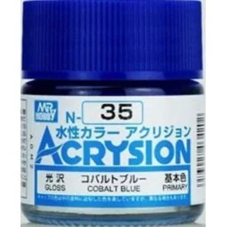 Mr Hobby -Gunze Acrysion (10 ml) Cobalt Blue - Mr Hobby - Gunze N-035