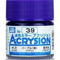 Mr Hobby -Gunze Acrysion (10 ml) Purple - Mr Hobby - Gunze N-039