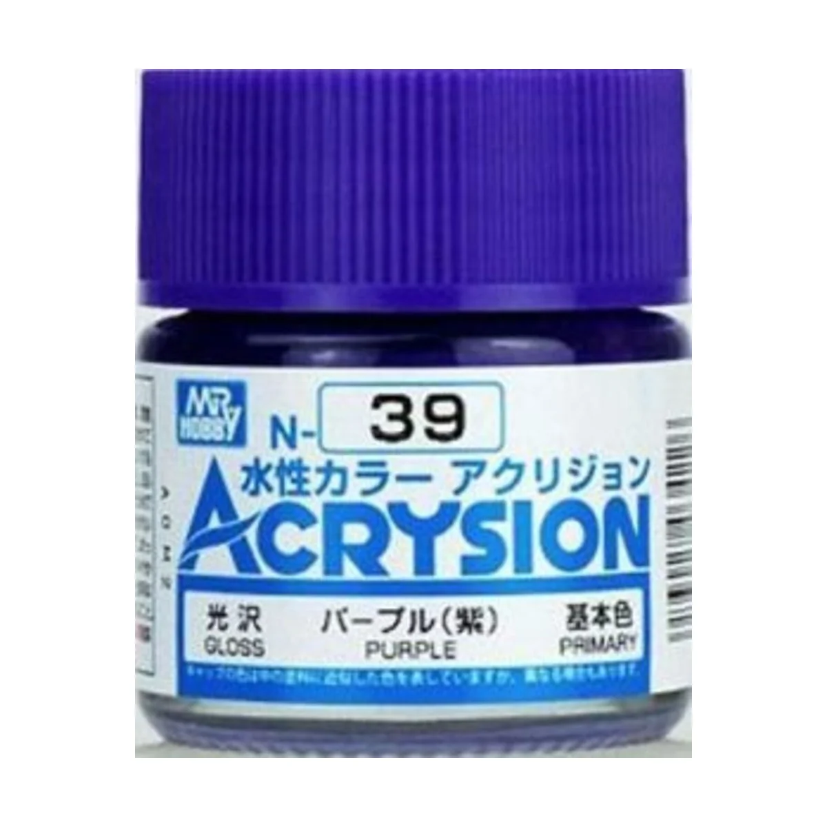 Mr Hobby -Gunze Acrysion (10 ml) Purple - Mr Hobby - Gunze N-039
