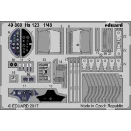 Hs 123 for Gaspatch Models, 1/48 - Eduard Accessories 49860