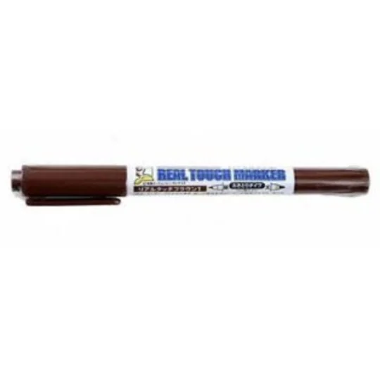 Mr Hobby -Gunze Real Touch Marker - Real Touch Brown 1 - Mr Hobby -...