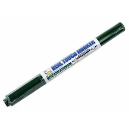 Mr Hobby -Gunze Real Touch Marker - Real Touch Green 1 - Mr Hobby -...