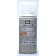 Mr Hobby -Gunze Mr. Super Clear UV Cut Flat Spray (170 ml) - Mr Hob...