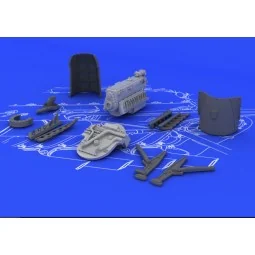 DB 601A/N for Bf 110 for Eduard, 1/72 - Eduard Accessories 672005