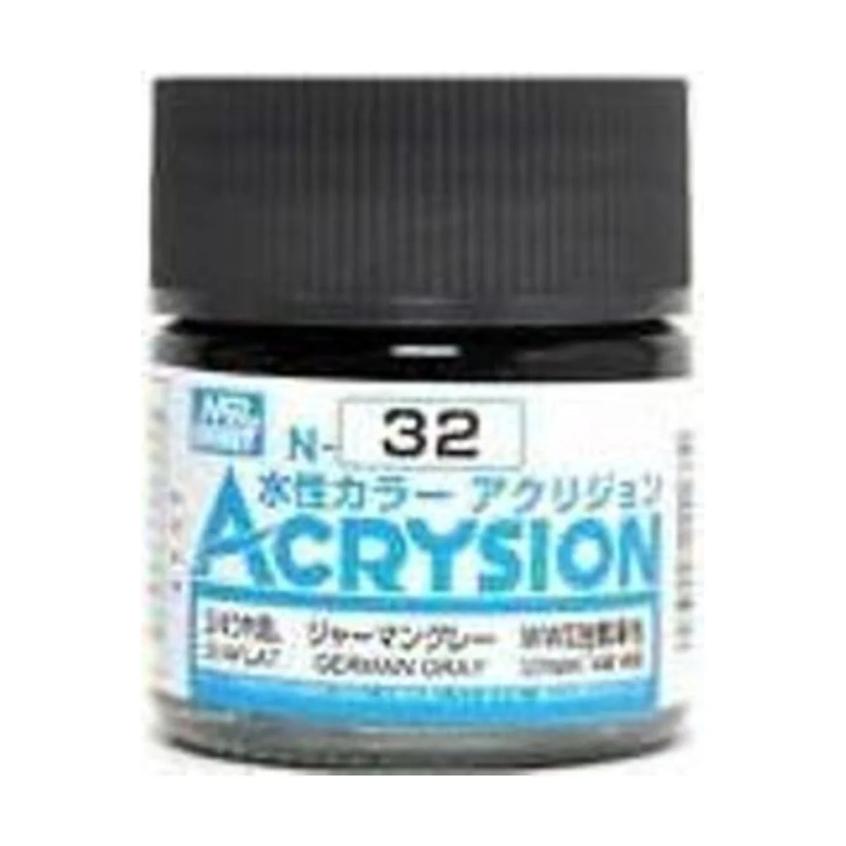 Mr Hobby -Gunze Acrysion (10 ml) German Gray - Mr Hobby - Gunze N-032